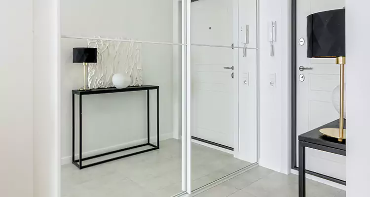 Mirrored Bifold Closet Doors Repair in Wright, FL