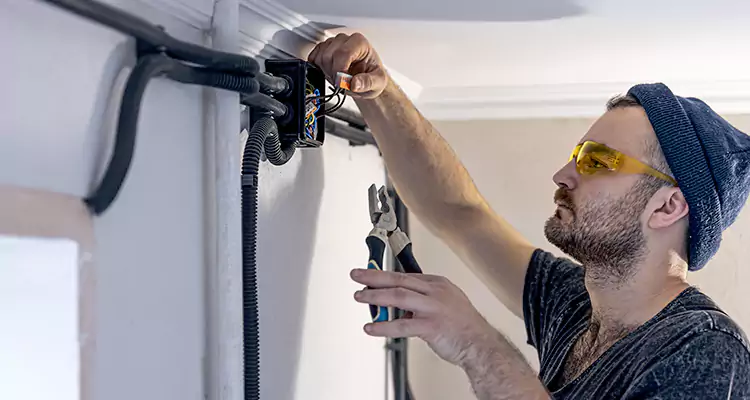 Garage Door Opener Cable Repair in Wright, FL