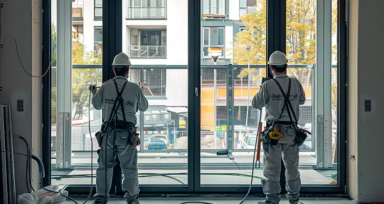 French Glass Panel Doors Repair in Wright, FL