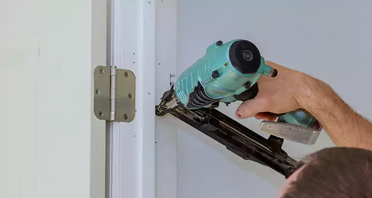 Bathroom Stall Door Hinge Repair in Wright, FL