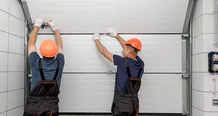 Garage Door Bottom Panel Repair in Wright, FL