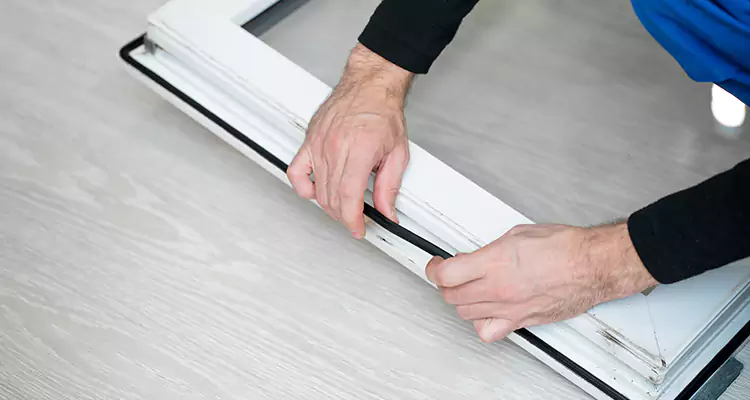 Garage Door Trim Seal Repair in Wright, FL