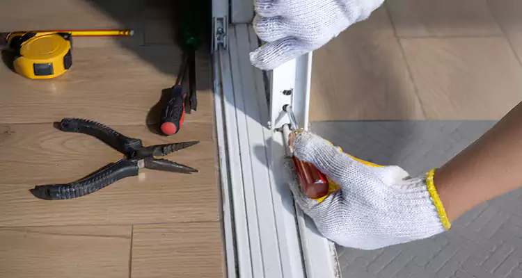 Closet Sliding Door Track Repair in Wright, FL