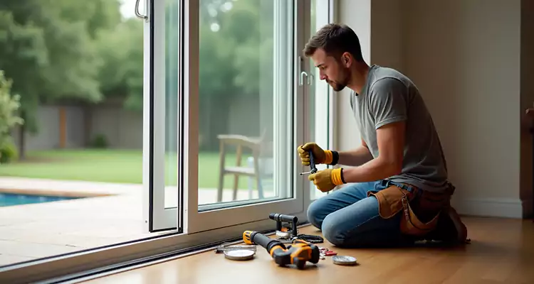 Patio Screen Door Rollers Repair in Wright, FL