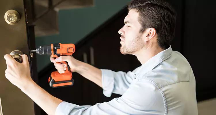 Commercial Steel Security Door Repair in Wright, FL