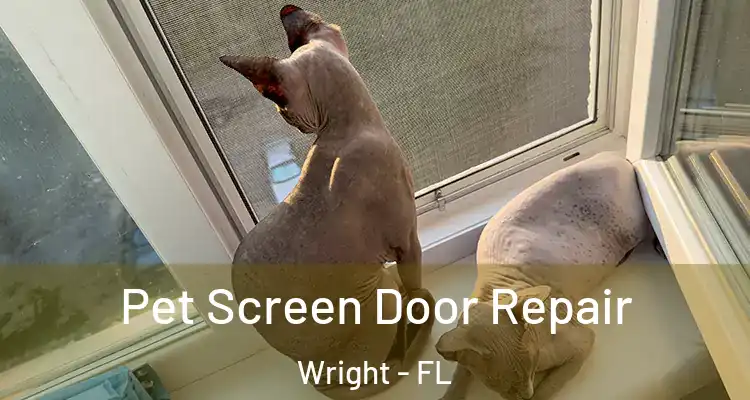  Pet Screen Door Repair Wright - FL