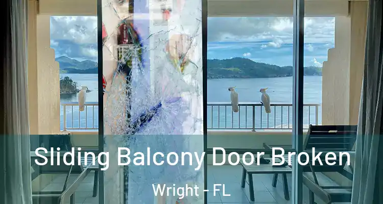  Sliding Balcony Door Broken Wright - FL